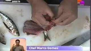 Culinária - Costeletas de sardinha marinadas - Praça da Alegria