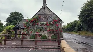 Enchanting Stroll in the Rain | FULBROOK, COTSWOLDS Walk in 4K