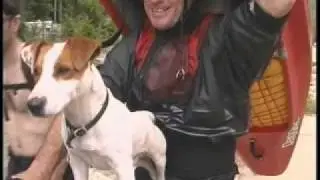 Shane O produces the Ocoee Whitewater Rodeo 2000 demo (pro kayak competition)