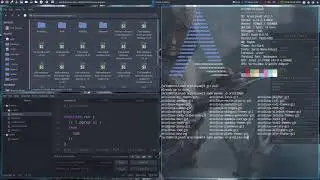 ArcoLinux : 416 update your system - pksyua - check /etc/skel - any desktop