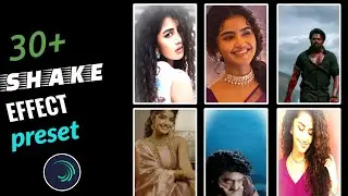 TOP 20 SHAKE EFFECT PRESET 2026!!  Alight motion shake effect preset link 2026!!  