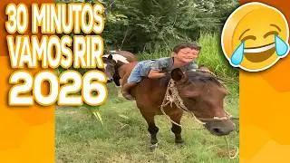 30 MINUTOS TENTE N&Atilde;O RIR 🤣 OS V&Iacute;DEOS ENGRA&Ccedil;ADOS de MEMES 2026 [VALE A PENA RIR DE NOVO] #12