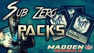 ELITES?! | Sub Zero Packs! |  Madden NFL Mobile 16 Ultimate Freeze