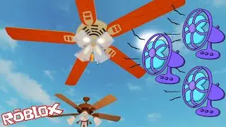 НОВЫЙ ПОТОЛОЧНЫЙ ВЕНТИЛЯТОР Roblox, самый забавный шатающийся ВЕНТИЛЯТОР для игр