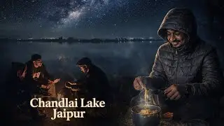 Bonfire Night Camping Near Jaipur 🔥 | Chandlai Lake Vlog l Karan Sihra 