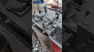 Razor barbed wire coiling machine #wiremachinery #machine