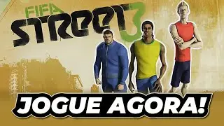 COMO JOGAR O FIFA STREET 3 OFICIAL🎮 A ERA DE OURO DO FUTEBOL DE RUA🔥