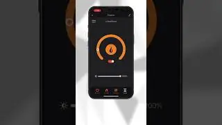 Tuya App fireplace control