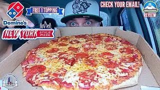 Domino's® FREE 1 Topping New York Style Pizza! 💰🍕 | Check Those Emails! | theendorsement