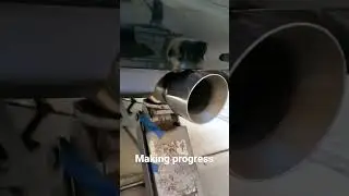 Awd Accord is getting a exhaust. what's better single or dual tips #awd #ajimports #h22 #cb7 #h2b