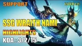 SSG Wraith Nami vs Karma Support - Highlights (September 12, 2016)