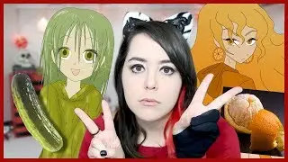 Drawing Random Things as Anime Girls