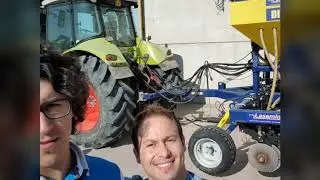 Laseminasodo con claas  prova in campo