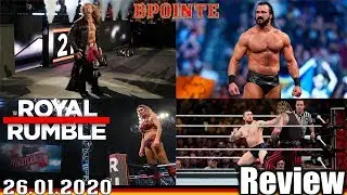 EDGE is back! 🤼 WWE Royal Rumble 2020 Review - 26.01.2020 - Podcast #285 (Deutsch/German)