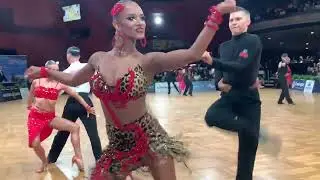 CHA-CHA ❤️ 4th Round - Konstantin Gorodilov & Polina Figurenko (EST 190) WDSF 2025 GRANDSLAM GOC GER