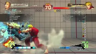 SSF4 AE: DesertFox1124 (C) vs garbageboy101 (B+)