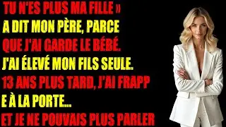Mon père m'a mis à la porte à cause d'un secret. Treize ans plus tard, il a frappé à ma porte et
