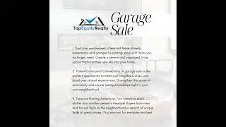 Host a Summer Garage Sale!
