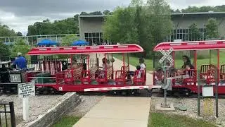 Miniature Train Crossing Fail