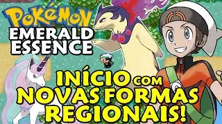 Pok&eacute;mon Emerald Essence (Hack Rom - GBA) - O In&iacute;cio com Novos Tipos e Novas ''Formas Regionais''