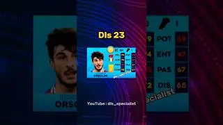 Orsolini evacuation in DLS21 and DLS26 #dls #dreamleaguesoccer #gaming #fyp #shorts #dls_specialist