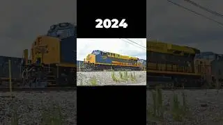 Evolution of CSX 1900 #csx #train #heritageunit #railroad #shorts