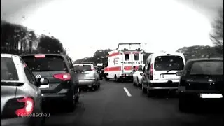 Rettungsgassen-Blockierer sorgen f&uuml;r &Auml;rger