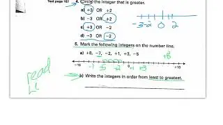 6.1 comparing positive and negative numbers