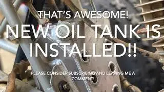 Keep a 400ex cool & from overheating CFM Performance Oil Tank Install w/ Yoshimura Exhaust Wrap
