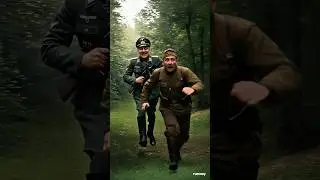 He followed an unarmed soldier then...