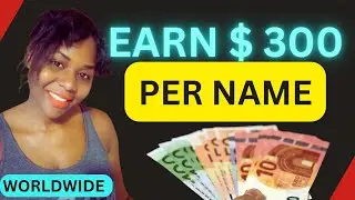 Get Paid US$300 Naming Businesses Online: Payment Proof (Worldwide)