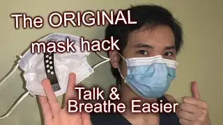 FREE 3D Mask STRIP!The Original Mask Hack!DIY under 4 minutes!
