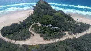 Fraser Island, Indian head fly over April 2018, high res autel xsp quad