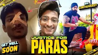 JUSTICE FOR PARAS OFFICIAL 🥺 || NEED YOUR HELP 🙏  || RAJAT FF 🔥