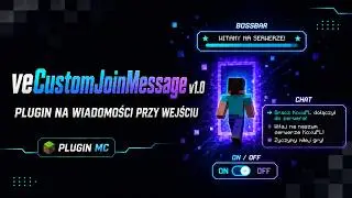[FREE] AUTORSKI PLUGIN NA CUSTOMOWE WIADOMOŚCI PRZY WEJŚCIU NA SERWER | FULL CONFIG | 1.18.2-1.21+