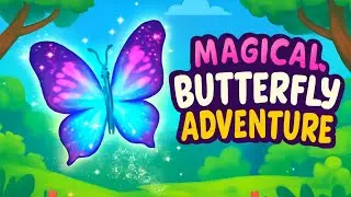 Magical Butterfly &ndash; A Heartwarming Kids Story | Bedtime & Moral Tales 🦋 #kidmelon #kidsstory 
