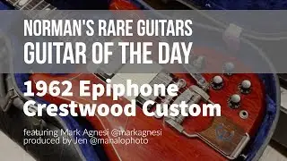 Norman's Rare Guitars - Guitar of the Day: 1962 Epiphone SB332 Crestwood Custom