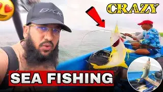 “Chasing monsters on the high seas—GT mayhem from the boat today!” #coastalAngler #fishing 