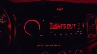 Lights Out - Muzzle, Malo on the Beat (Official Audio) || Punjabi R&B || Punjabi Pop