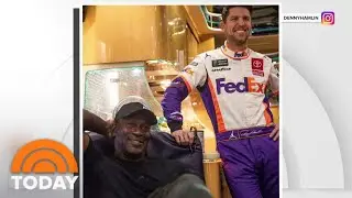 Michael Jordan And Denny Hamlin Tap Bubba Wallace For New NASCAR Team | TODAY