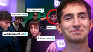 RAX, CAP E IL PIMP IRROMPONO IN STUDIO DA LOLLO!!