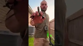 Beginners tip for using a thumb release. 🏹🏹 #bowhunter #bow #archery #cottonmouthoutdoors