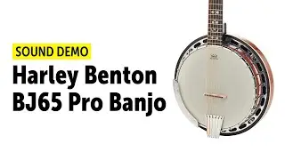 Harley Benton BJ65 Pro Banjo - Sound Demo (no talking)