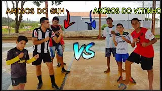 DESAFIO DOS DRIBLES CRIATIVOS - AMIGOS DO GUH 99 VS AMIGOS DO VITINHO!