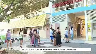 Le coll&egrave;ge-lyc&eacute;e La Mennais fait portes ouvertes.