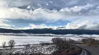 Breathtaking view at Beautiful Small Town, Red River, NM. #redriver #newmexico #sking #mountains 