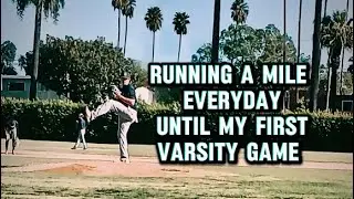 Day two of running a mile everyday until my first varsity game 