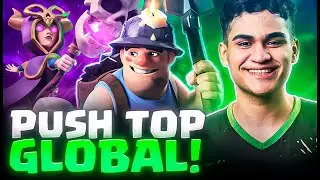 FINALIZANDO O PUSH DOS 3000 !!! + DEPOIS RUMO AO TOP 1 - CLASH ROYALE AO VIVO