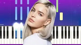 Anne-Marie - Her (Piano Tutorial)