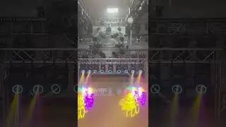 Unbox & Test 250 LED Module Beam Moving Head Light  Waterproof IP Outdoor with LED Ring
